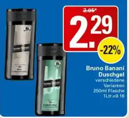 WEZ Bruno Banani Duschgel Angebot