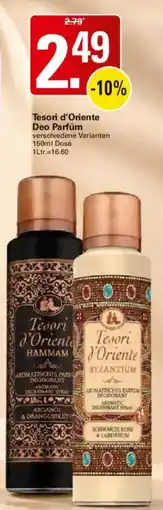 WEZ Tesori d'Oriente Deo Parfüm Angebot