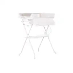 Netto Marken-Discount Chipolino Babywanne Wickeltisch 2 in 1 Aqua Zubehörfach klappbar Ständer Stopfen beige Angebot