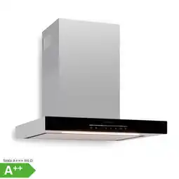 Netto Marken-Discount Alinea 60 Dunstabzugshaube 60cm Wandhaube WiFi A++ 555m³/h Touch Schwarz Angebot