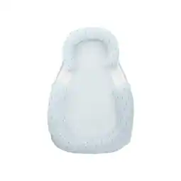 Netto Marken-Discount Kikkaboo Baby Lagerungskissen 60 x 40 cm Memory Foam, Baumwolle, rutschfest hellblau Angebot