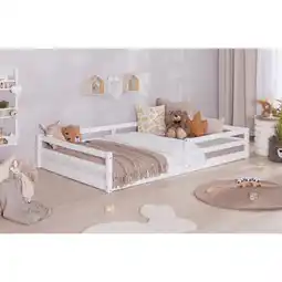 Netto Marken-Discount TiCAA Bodenbett „Neo“, Kinderbett, Jugendbett, Schlafzimmer, Kinderzimmer Angebot