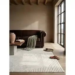 Netto Marken-Discount Teppich Pflegeleicht Creme 160x230 cm - CETINA Kadima Design Angebot