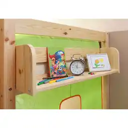 Netto Marken-Discount TiCAA Einhängeregal Hochbett Etagenbett Kiefer Natur Angebot