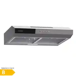 Netto Marken-Discount Contempo 60 Unterbau-Dunstabzugshaube 60cm 200m³/h LED Edelstahl Acryl Silber Angebot