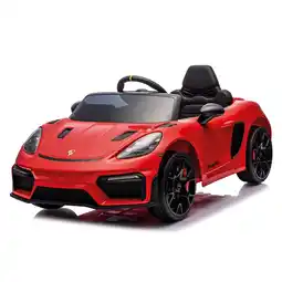 Netto Marken-Discount INJUSA Porsche Spyder 12V Elektroauto für Kinder ab 3 Jahren – Luxuskinderauto mit Licht & Sound Angebot