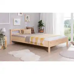 Netto Marken-Discount TiCAA Einzelbett und Doppelbett Merci Kiefer Natur Angebot