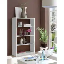 Netto Marken-Discount TiCAA Standregal Bücherregal Kiefer Weiß, verschied. Größen Angebot