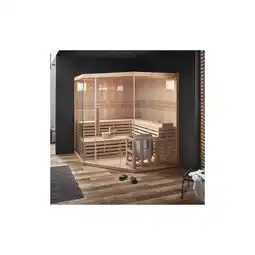 Netto Marken-Discount HOME DELUXE Traditionelle Sauna SKYLINE BIG XL - 200 x 200 cm für 6 Personen Angebot
