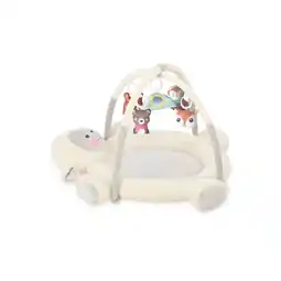 Netto Marken-Discount Lorelli Spielbogen Mary Krabbeldecke 95 x 95 cm Spielfiguren Spiegel ab Geburt weiß Angebot