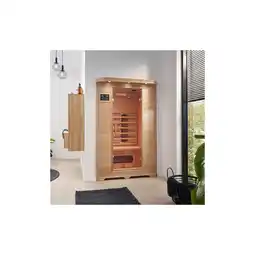Netto Marken-Discount HOME DELUXE Infrarotkabine REDSUN M - 120 x 105 cm für 2 Personen Angebot