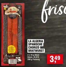 Handelshof LA ALGERIA SPANISCHE CHORIZO BRATWURST Angebot