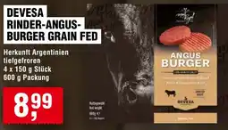 Handelshof DEVESEA RINDER-ANGUS-BURGER GRAIN FED Angebot