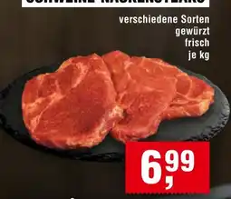 Handelshof Schweine Nackensteaks Angebot