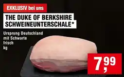 Handelshof The duke of berkshire schweineunterschale Angebot