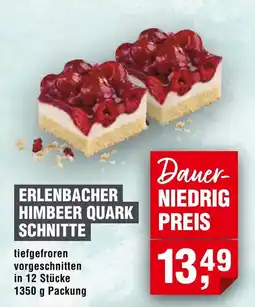 Handelshof ERLENBACHER HIMBEER QUARK SCHNITTE Angebot