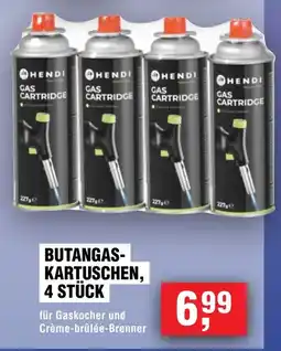 Handelshof HENDI Butangas-Kartuschen Angebot