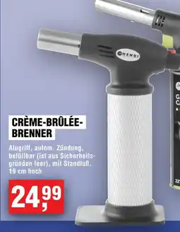 Handelshof CRÈME-BRÛLÉE-BRENNER HENDI Angebot