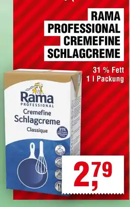 Handelshof Rama Professional Cremefine Schlagcreme Angebot