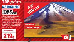 Handelshof SAMSUNG 43" LED-TV GU43U7079FUX Angebot