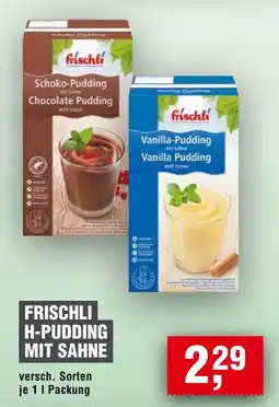 Handelshof FRISCHLI H-PUDING MIT SAHNE Angebot