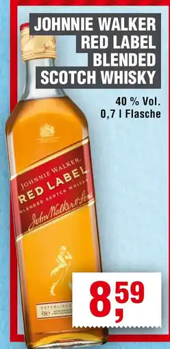 Handelshof JOHNNIE WALKER RED LABEL BLENDED SCOTCH WHISKY Angebot