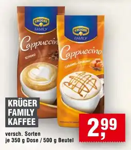 Handelshof KRÜGER FAMILY KAFFEE Angebot