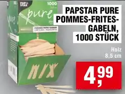 Handelshof PAPSTAR PURE POMMES-FRITES-GABELN Angebot