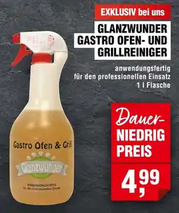 Handelshof Glanzwunder Gastro Ofen- und Grillreiniger Angebot