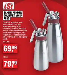 Handelshof iSi SAHNESPENDER GOURMET WHIP PLUS Angebot