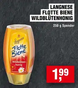 Handelshof Langnese Flotte Biene Wildblütenhonig Angebot