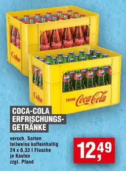 Handelshof Coca-Cola Erfrischungsgetränke Angebot
