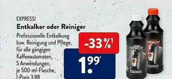 Aldi Süd Expressi Entkalker Oder Reiniger Angebot