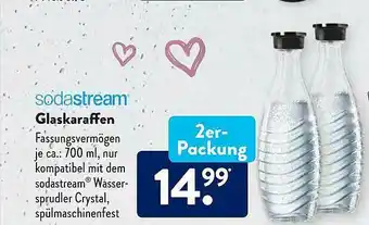 Aldi Süd Sodastream Glaskaraffen Angebot