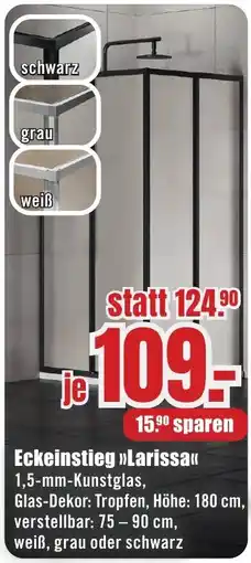 B1 Discount Baumarkt Eckeinstieg »Larissa« Angebot