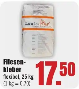 B1 Discount Baumarkt Louluflex Fliesenkleber Angebot