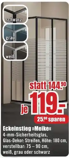 B1 Discount Baumarkt Eckeinstieg »Meike« Angebot