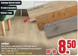 B1 Discount Baumarkt Laminat Angebot