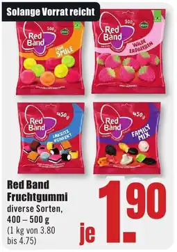 B1 Discount Baumarkt Red Band Fruchtgummi Angebot