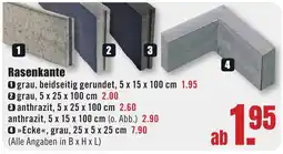 B1 Discount Baumarkt Rasenkante Angebot