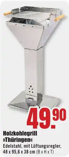 B1 Discount Baumarkt Holzkohlegrill »Thüringen« Angebot