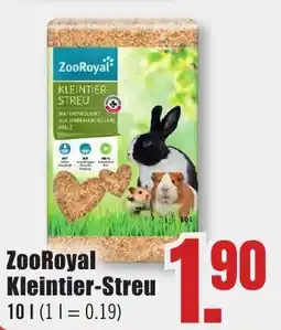 B1 Discount Baumarkt ZooRoyal Kleintier-Streu Angebot