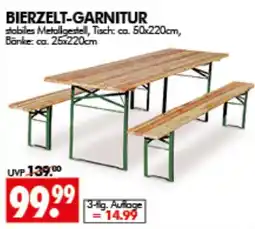 Wreesmann BIERZELT-GARNITUR Angebot