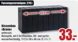 B1 Discount Baumarkt Kissenbox »Bravo« anthrazit Angebot