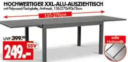 Wreesmann HOCHWERTIGER XXL-ALU-AUSZIEHTISCH Angebot