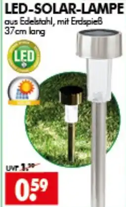 Wreesmann LED solar lampe Angebot