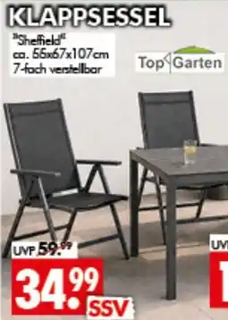 Wreesmann KLAPPSSESEL "Sheffield" Angebot