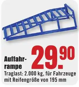 B1 Discount Baumarkt Auffahr-rampe Angebot