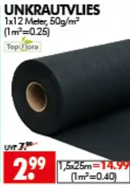 Wreesmann UNKRAUTVLIES Top Flora Angebot