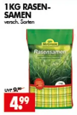 Wreesmann McGreen Rasensamen Angebot